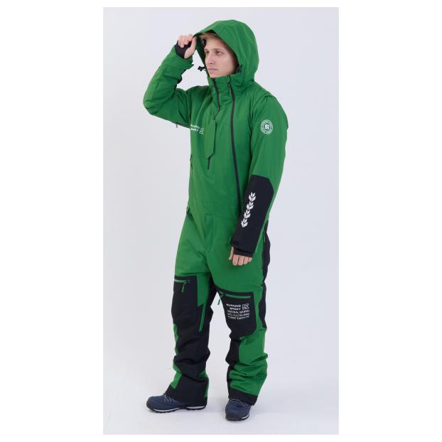 МУЖСКОЙ СНОУБОРДИЧЕСКИЙ КОМБИНЕЗОН RUNNING SPORT - Аритикул 8892-grey-XL - Фото 139
