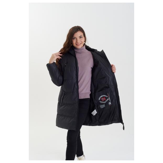 Пуховик женский GEOGRAPHICAL NORWAY ADRIANNA - Аритикул WW5345F/GNO-BLACK-XL - Фото 10