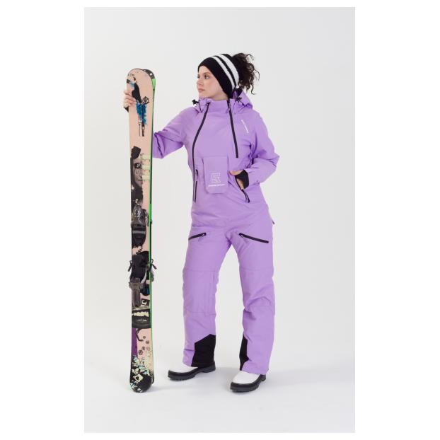 ЖЕНСКИЙ СНОУБОРДИЧЕСКИЙ КОМБИНЕЗОН RUNNING SPORT - Аритикул 7799-mint-M - Фото 39