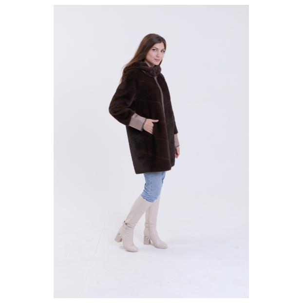 Дубленка женская двусторнняя VITIA  - Аритикул 1532-1-XL  - Фото 5