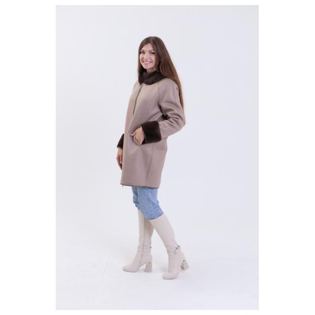 Дубленка женская двусторнняя VITIA  - Аритикул 1532-1-XL  - Фото 11