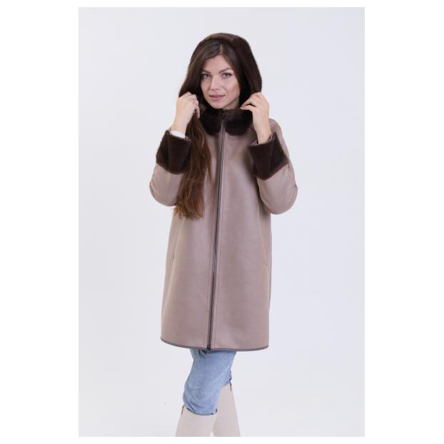 Дубленка женская двусторнняя VITIA  - Аритикул 1532-1-XL  - Фото 13
