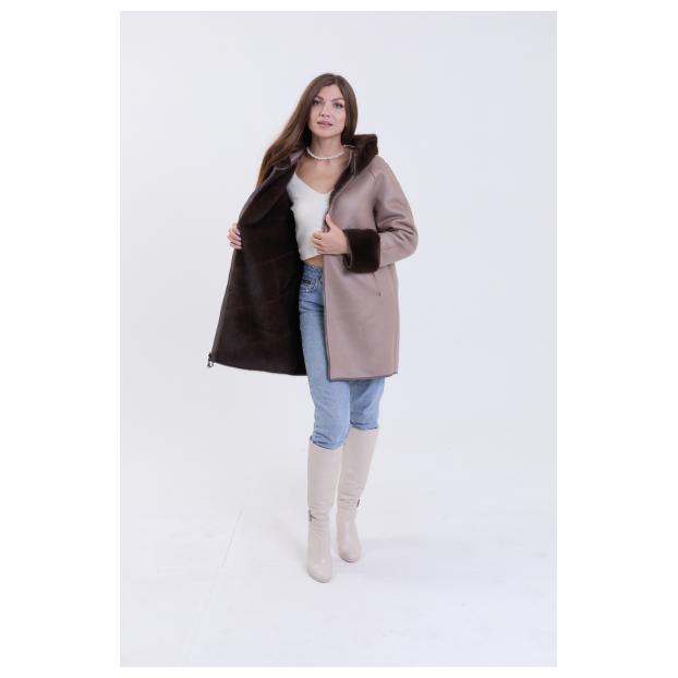 Дубленка женская двусторнняя VITIA  - Аритикул 1532-1-XL  - Фото 15