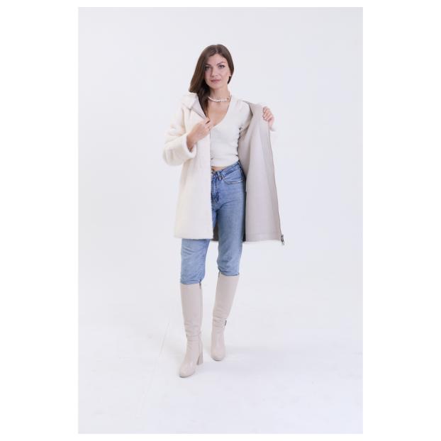 Шуба женская двусторонняя VITIA  - Аритикул A1528-5-2XL - Фото 41