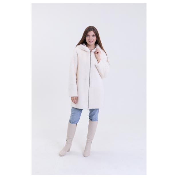 Шуба женская двусторонняя VITIA  - Аритикул A1528-5-2XL - Фото 42