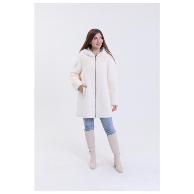 Шуба женская двусторонняя VITIA  - Аритикул A1528-5-2XL - Фото 43