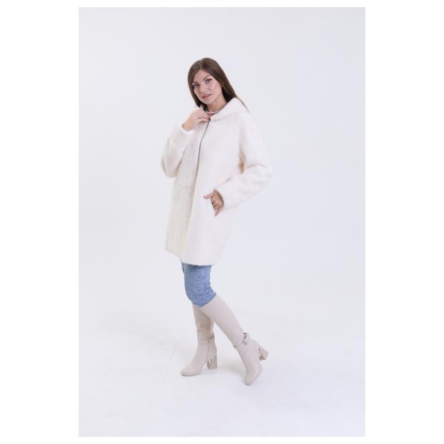 Шуба женская двусторонняя VITIA  - Аритикул A1528-5-2XL - Фото 45