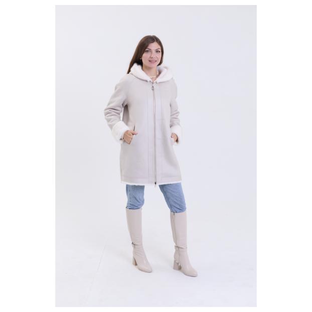 Шуба женская двусторонняя VITIA  - Аритикул A1528-5-2XL - Фото 50