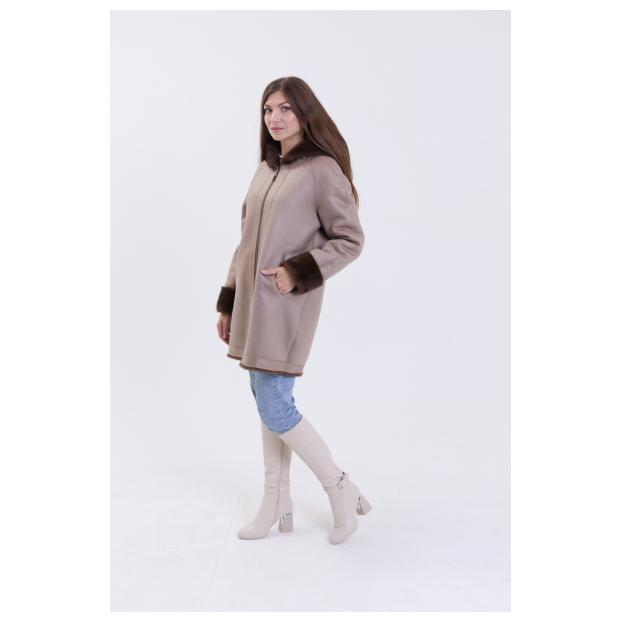 Дубленка женская двусторнняя VITIA  - Аритикул 1532-1-XL  - Фото 16