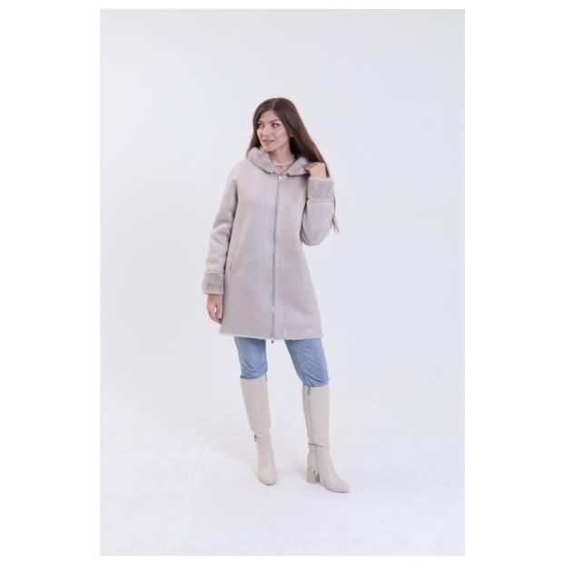 Шуба женская двусторонняя VITIA  - Аритикул A1528-5-2XL - Фото 31
