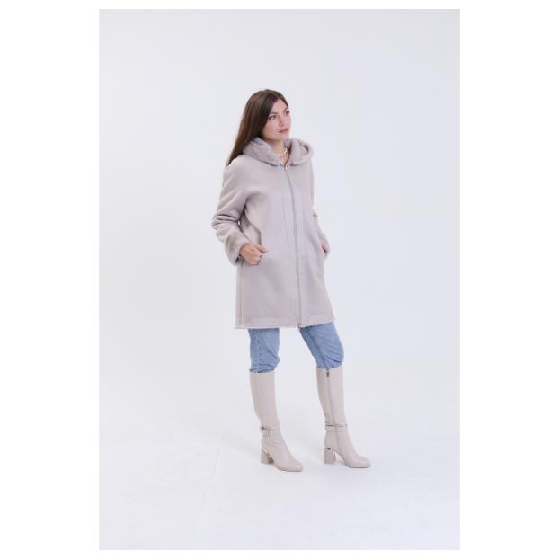 Шуба женская двусторонняя VITIA  - Аритикул A1528-5-2XL - Фото 32