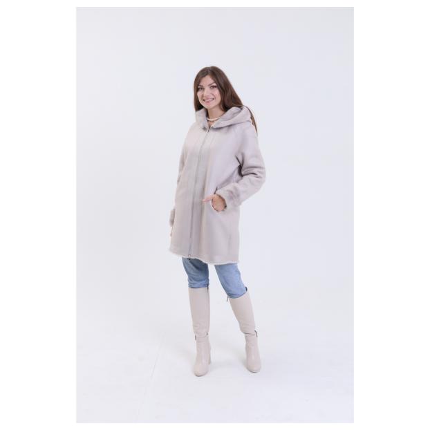 Шуба женская двусторонняя VITIA  - Аритикул A1528-5-2XL - Фото 34