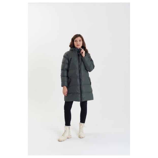 Пуховик женский GEOGRAPHICAL NORWAY ADRIANNA - Аритикул WW5345F/GNO-BLACK-XL - Фото 12