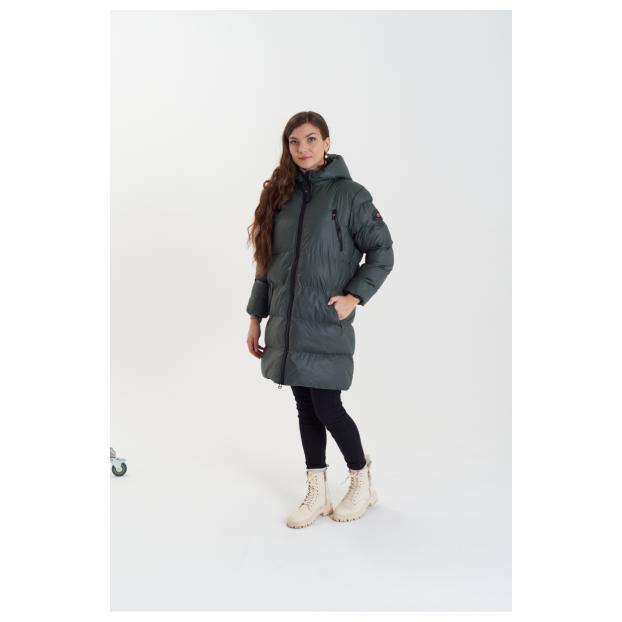 Пуховик женский GEOGRAPHICAL NORWAY ADRIANNA - Аритикул WW5345F/GNO-BLACK-XL - Фото 13