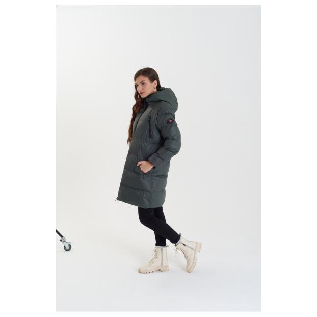 Пуховик женский GEOGRAPHICAL NORWAY ADRIANNA - Аритикул WW5345F/GNO-BLACK-XL - Фото 14