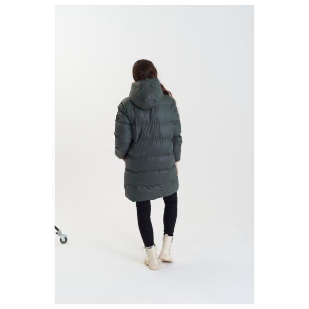 Пуховик женский GEOGRAPHICAL NORWAY ADRIANNA - Аритикул WW5345F/GNO-BLACK-XL - Фото 17