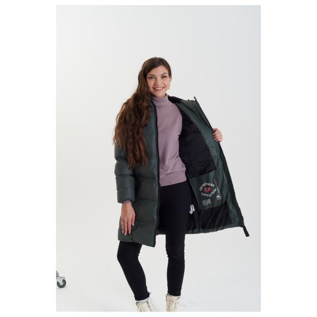 Пуховик женский GEOGRAPHICAL NORWAY ADRIANNA - Аритикул WW5345F/GNO-BLACK-XL - Фото 19