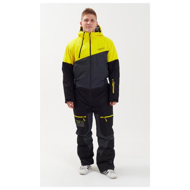 МУЖСКОЙ СНОУБОРДИЧЕСКИЙ КОМБИНЕЗОН RUNNING SPORT - Аритикул 8892-grey-XL - Фото 37