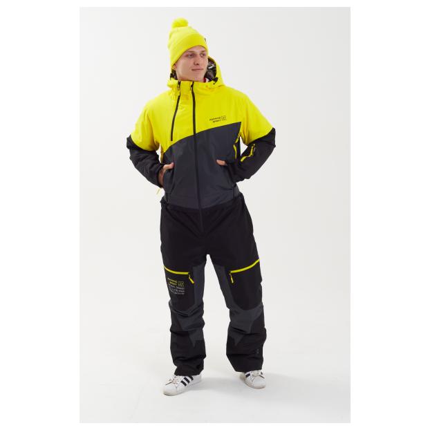 МУЖСКОЙ СНОУБОРДИЧЕСКИЙ КОМБИНЕЗОН RUNNING SPORT - Аритикул 8892-grey-XL - Фото 39