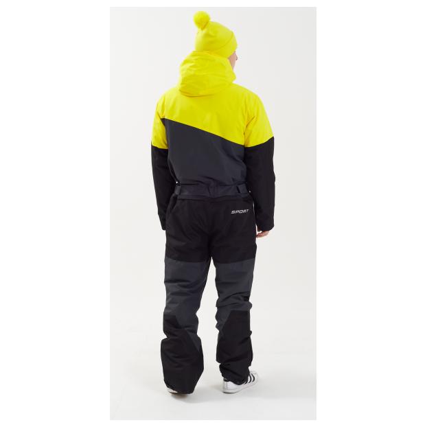 МУЖСКОЙ СНОУБОРДИЧЕСКИЙ КОМБИНЕЗОН RUNNING SPORT - Аритикул 8892-grey-XL - Фото 42
