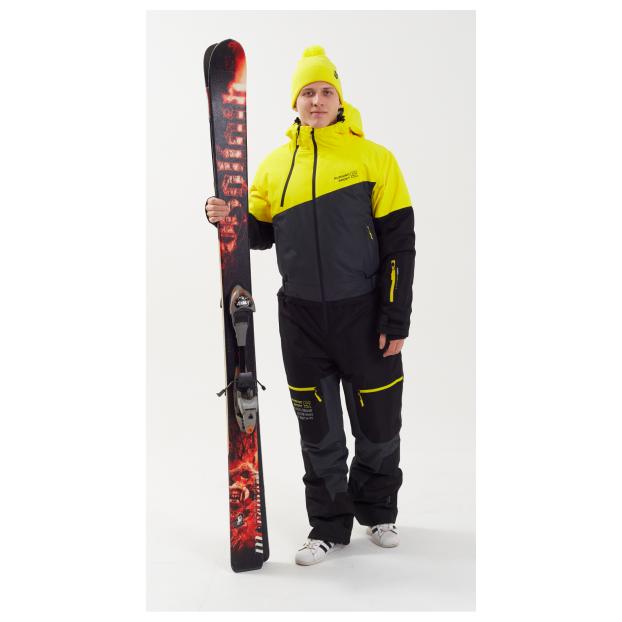 МУЖСКОЙ СНОУБОРДИЧЕСКИЙ КОМБИНЕЗОН RUNNING SPORT - Аритикул 8892-grey-XL - Фото 47