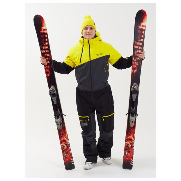 МУЖСКОЙ СНОУБОРДИЧЕСКИЙ КОМБИНЕЗОН RUNNING SPORT - Аритикул 8892-grey-XL - Фото 48