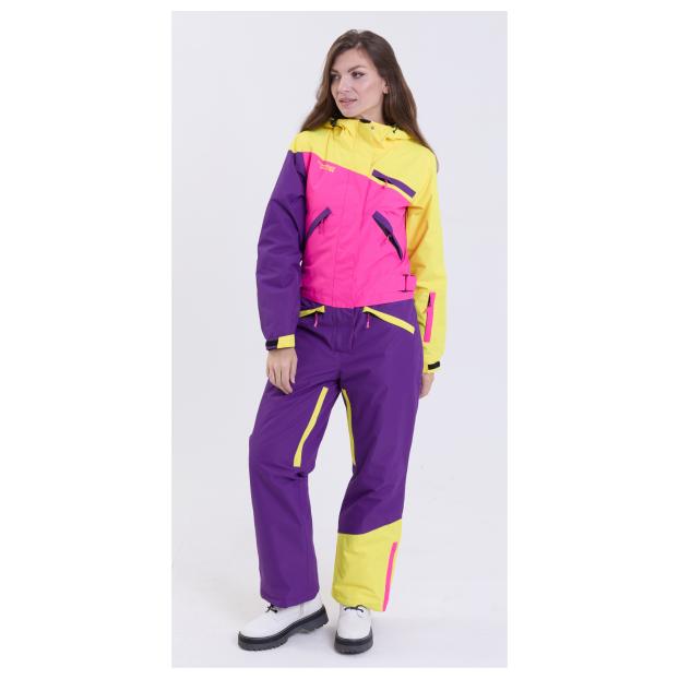 ЖЕНСКИЙ СНОУБОРДИЧЕСКИЙ КОМБИНЕЗОН RUNNING SPORT - Аритикул 7799-mint-M - Фото 51