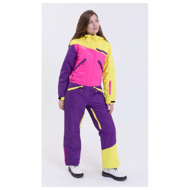 ЖЕНСКИЙ СНОУБОРДИЧЕСКИЙ КОМБИНЕЗОН RUNNING SPORT - Аритикул 7799-mint-M - Фото 52