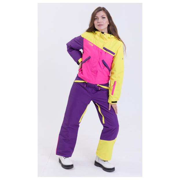 ЖЕНСКИЙ СНОУБОРДИЧЕСКИЙ КОМБИНЕЗОН RUNNING SPORT - Аритикул 7799-mint-M - Фото 53