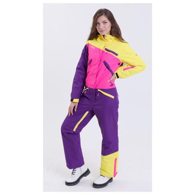 ЖЕНСКИЙ СНОУБОРДИЧЕСКИЙ КОМБИНЕЗОН RUNNING SPORT - Аритикул 7799-mint-M - Фото 54