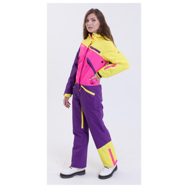 ЖЕНСКИЙ СНОУБОРДИЧЕСКИЙ КОМБИНЕЗОН RUNNING SPORT - Аритикул 7799-mint-M - Фото 55
