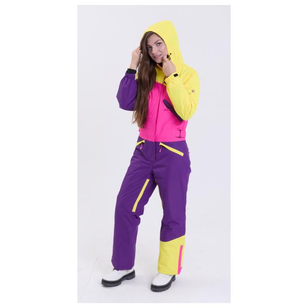 ЖЕНСКИЙ СНОУБОРДИЧЕСКИЙ КОМБИНЕЗОН RUNNING SPORT - Аритикул 7799-mint-M - Фото 57