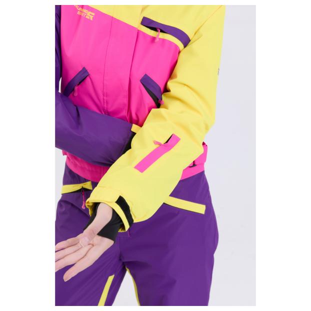 ЖЕНСКИЙ СНОУБОРДИЧЕСКИЙ КОМБИНЕЗОН RUNNING SPORT - Аритикул 7799-mint-M - Фото 58