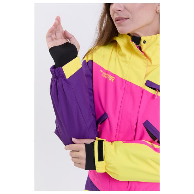 ЖЕНСКИЙ СНОУБОРДИЧЕСКИЙ КОМБИНЕЗОН RUNNING SPORT - Аритикул 7799-mint-M - Фото 59