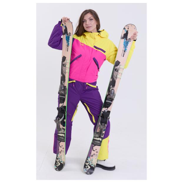 ЖЕНСКИЙ СНОУБОРДИЧЕСКИЙ КОМБИНЕЗОН RUNNING SPORT - Аритикул 7799-mint-M - Фото 66