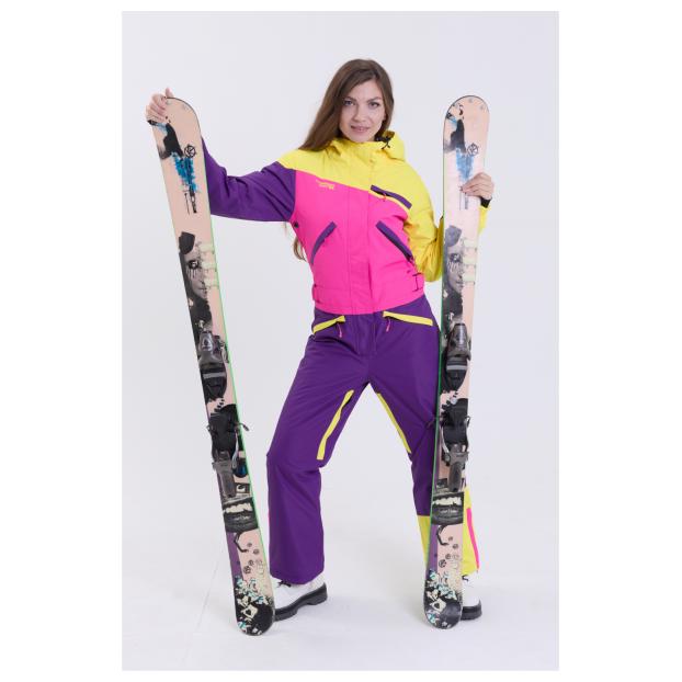 ЖЕНСКИЙ СНОУБОРДИЧЕСКИЙ КОМБИНЕЗОН RUNNING SPORT - Аритикул 7799-mint-M - Фото 67