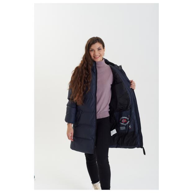 Пуховик женский GEOGRAPHICAL NORWAY ADRIANNA - Аритикул WW5345F/GNO-BLACK-XL - Фото 30