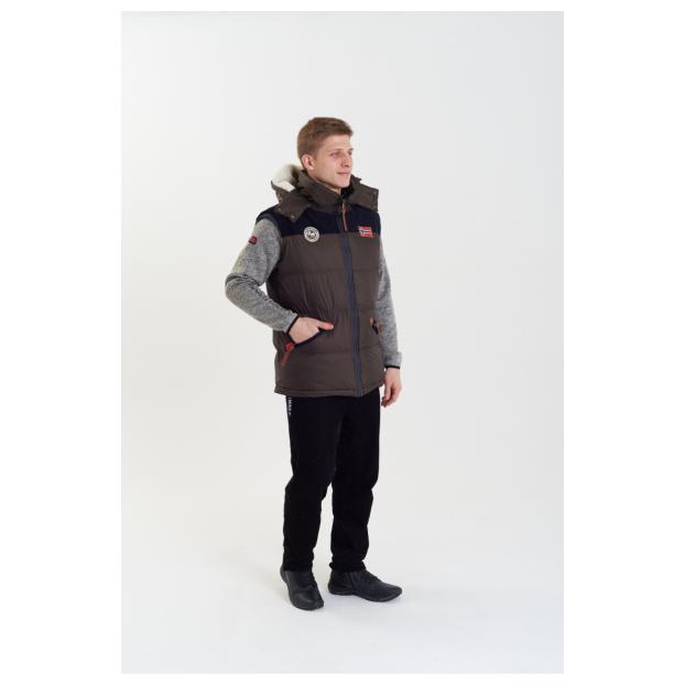 Жилет мужской GEOGRAPHICAL NORWAY «VELIAN VEST MEN»  - Аритикул WT1439H/GN-KHAKI-S - Фото 13