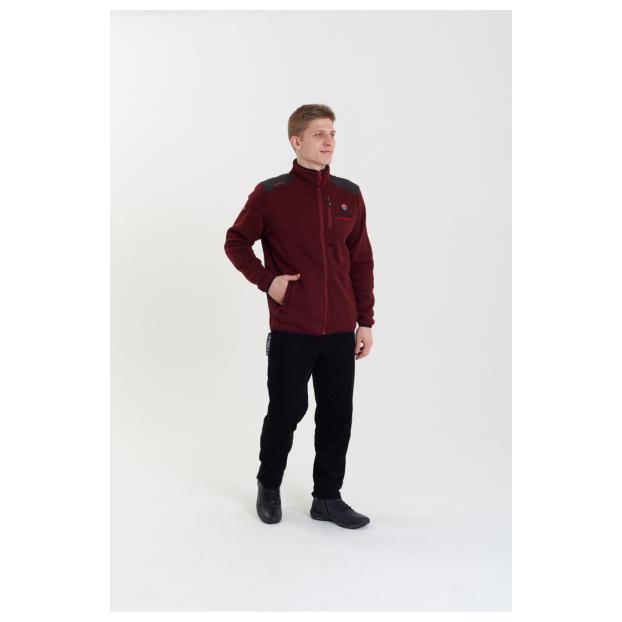 Толстовка мужская GEOGRAPHICAL NORWAY «TAVID» - Аритикул WT1055H/GN-BURGUNDY-M - Фото 8