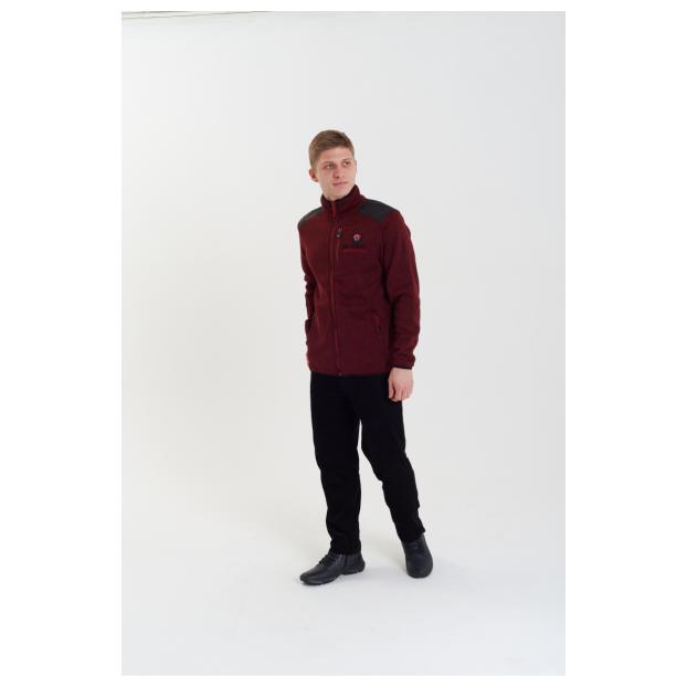 Толстовка мужская GEOGRAPHICAL NORWAY «TAVID» - Аритикул WT1055H/GN-BURGUNDY-M - Фото 11