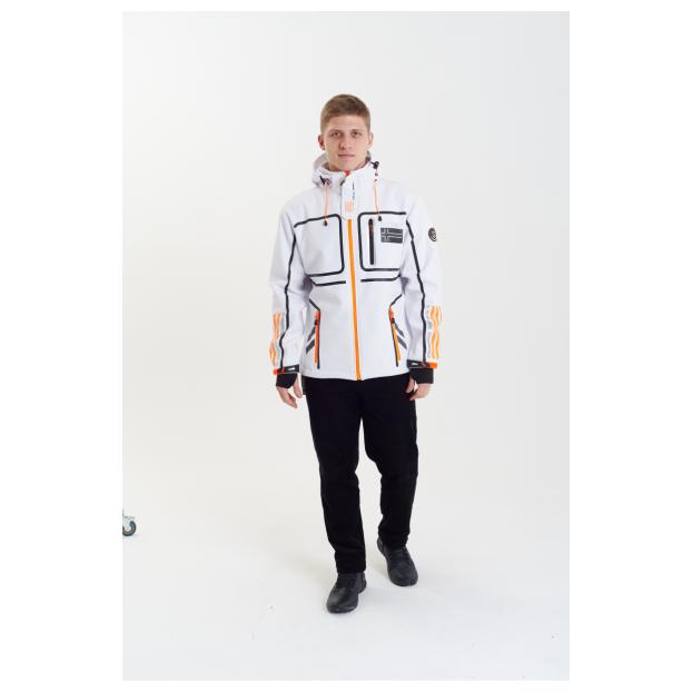 Софтшеловая куртка мужская  GEOGRAPHICAL NORWAY «ROMANO»  - Аритикул WW3284H/GN-BLACK-M - Фото 25