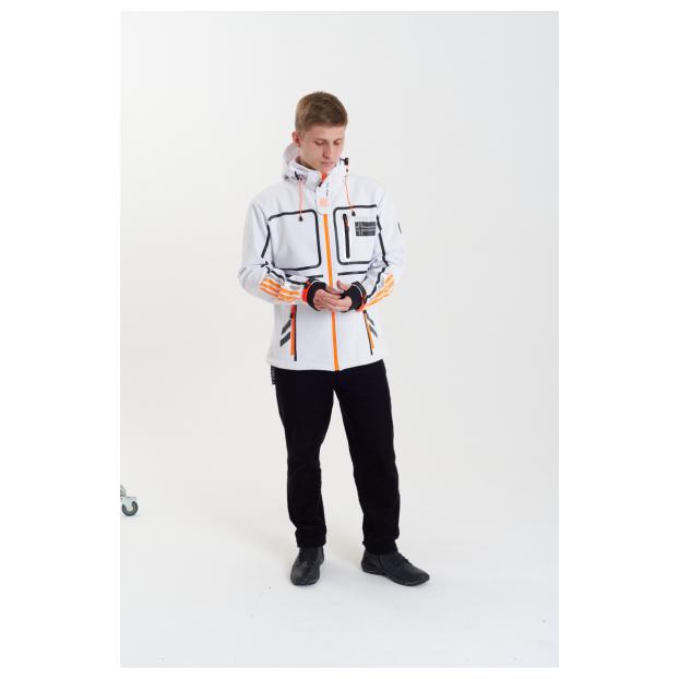Софтшеловая куртка мужская  GEOGRAPHICAL NORWAY «ROMANO»  - Аритикул WW3284H/GN-BLACK-M - Фото 26
