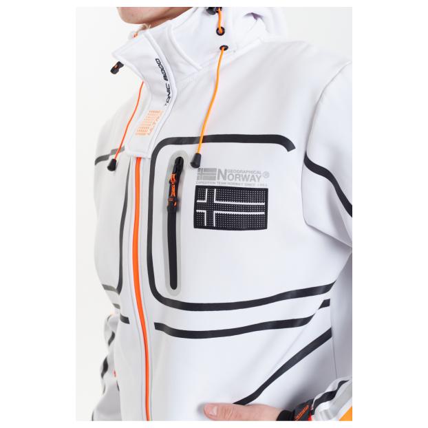 Софтшеловая куртка мужская  GEOGRAPHICAL NORWAY «ROMANO»  - Аритикул WW3284H/GN-BLACK-M - Фото 31