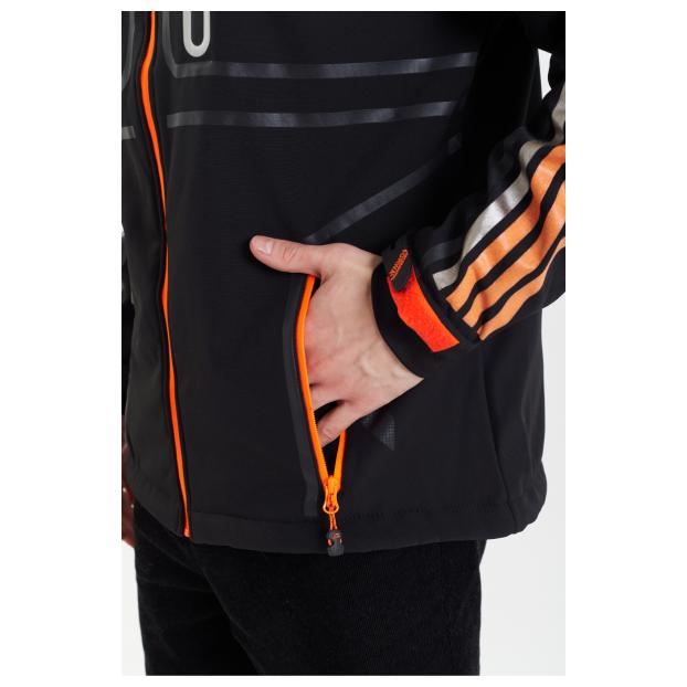 Софтшеловая куртка мужская  GEOGRAPHICAL NORWAY «ROMANO»  - Аритикул WW3284H/GN-BLACK-M - Фото 6