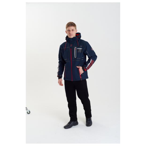 Софтшеловая куртка мужская  GEOGRAPHICAL NORWAY «ROMANO»  - Аритикул WW3284H/GN-BLACK-M - Фото 13