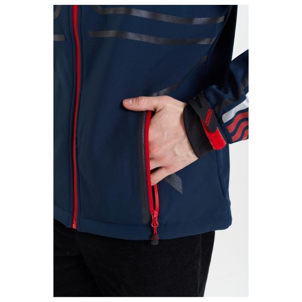Софтшеловая куртка мужская  GEOGRAPHICAL NORWAY «ROMANO»  - Аритикул WW3284H/GN-BLACK-M - Фото 14