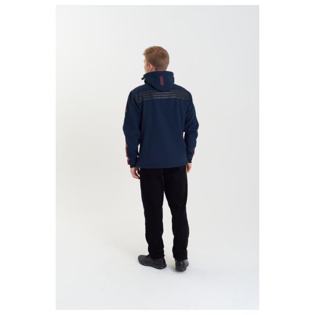 Софтшеловая куртка мужская  GEOGRAPHICAL NORWAY «ROMANO»  - Аритикул WW3284H/GN-BLACK-M - Фото 16