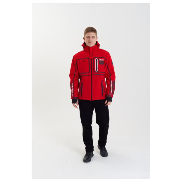Софтшеловая куртка мужская  GEOGRAPHICAL NORWAY «ROMANO»  - Аритикул WW3284H/GN-BLACK-M - Фото 17