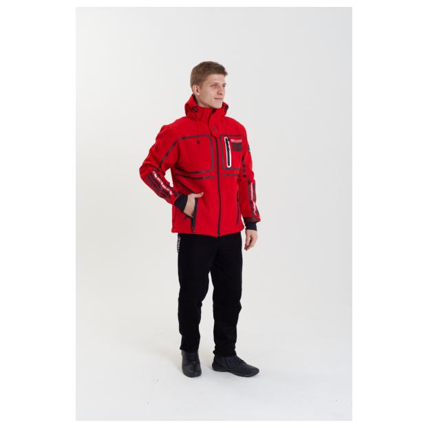 Софтшеловая куртка мужская  GEOGRAPHICAL NORWAY «ROMANO»  - Аритикул WW3284H/GN-BLACK-M - Фото 20