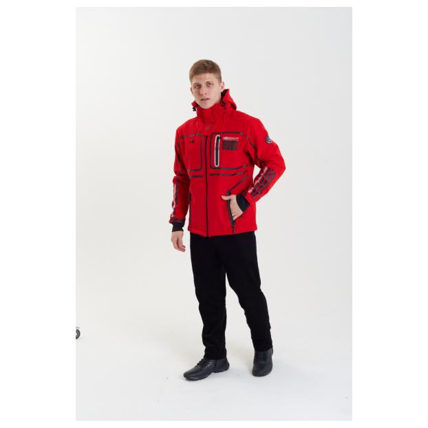 Софтшеловая куртка мужская  GEOGRAPHICAL NORWAY «ROMANO»  - Аритикул WW3284H/GN-BLACK-M - Фото 21